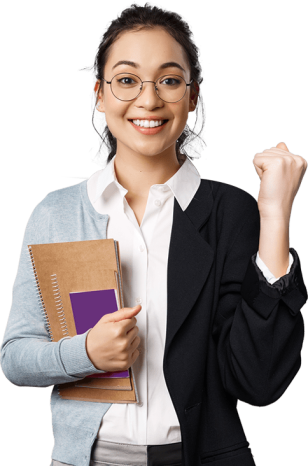 Femme cherchant un emploi dans l'administration de NEOMA